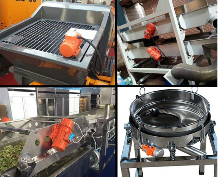 小型振動電機適用于直線篩,直排篩等